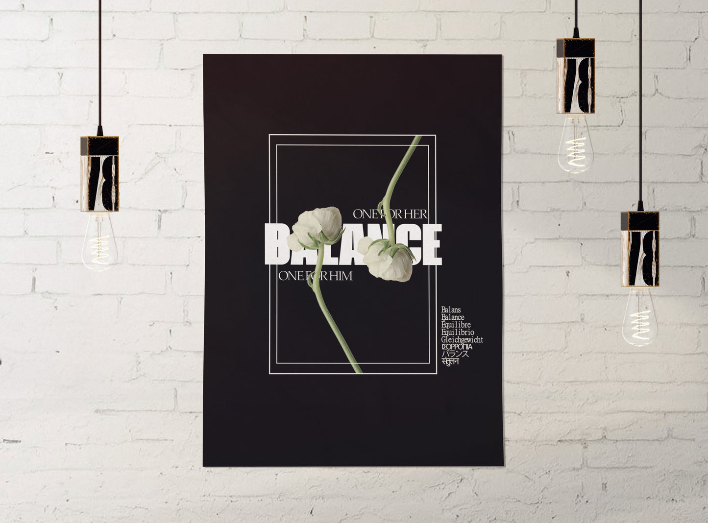 Camiseta Manga Corta "BALANCE"