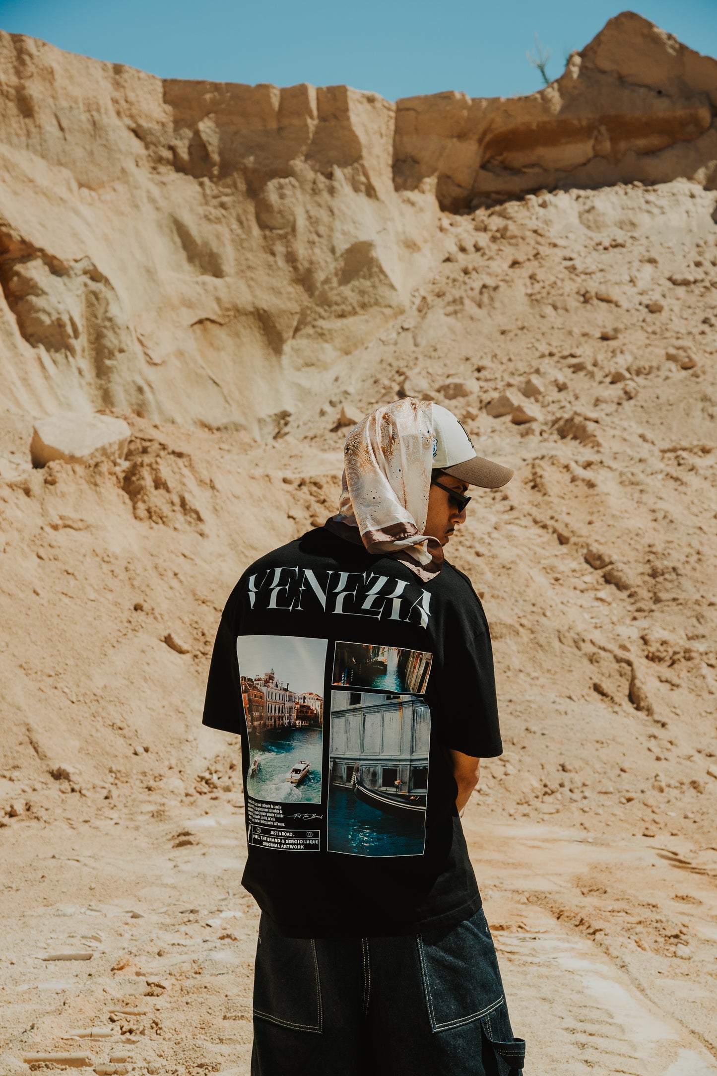 Camiseta Oversize "VENEZIA" - just a road